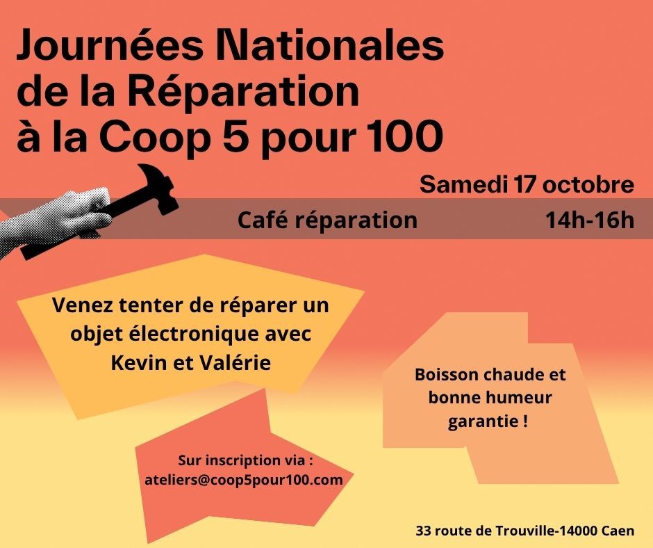 les journées nationales de la réparation